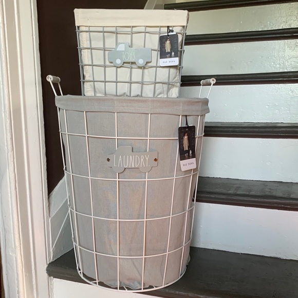 Rae Dunn Other - SOLD   LAUNDRY. & TOYS. Baskets